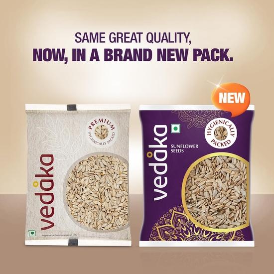 Vedaka Premium Rå Solrosfrön | 200 g