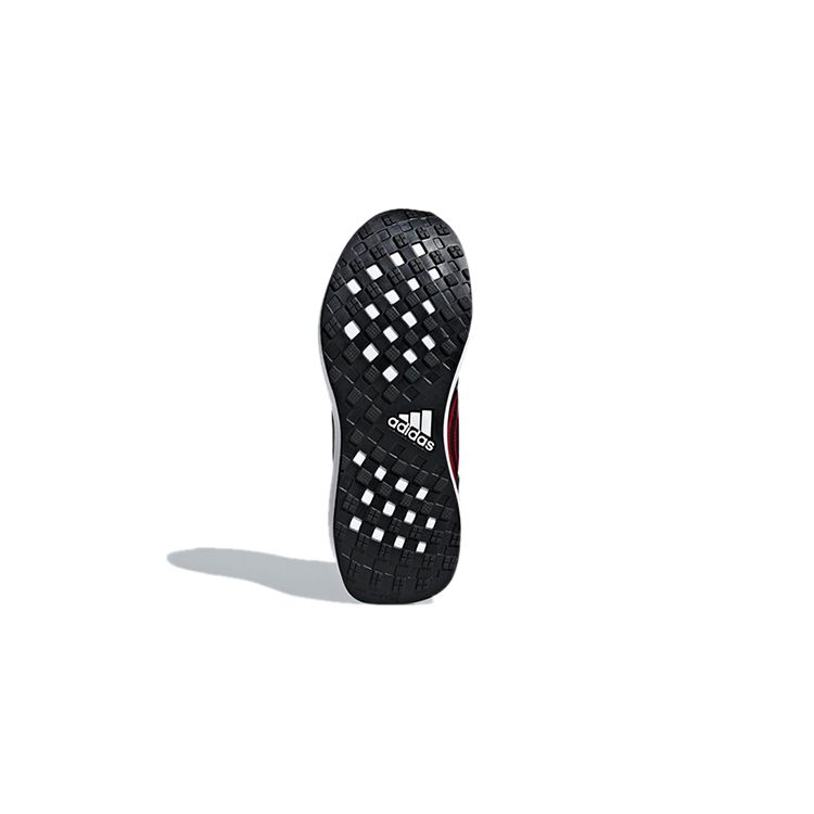 Adidas Run Uncaged Boa Trendy Breathable Low-Top Running Shoes Kids Sneakers Red Black AH2613