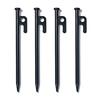 1/4/6Pcs 20/25/30/40CM Steel Tent Stake Heavy Duty Outdoor Hiking Camping Tent Tarp Canopy Windproof Ground Spike Nail Metal Tent Peg