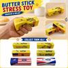 14cm Amerikanischer Stil Butterstick Stressabbau Spielzeug Weicher Squishy Schaumstoff Sensorisches Dekompressions Objekt Zufällig 1 Stück zur Entspannung und Konzentration