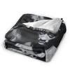 Rapper Tupac  Blanket Flannel 2pac Hip Hop Super Warm Throw Blanket for Outdoor Travel Bedroom Quilt