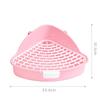 Large Capacity Triangle Toilet Mini Pet Urine Bowl Placed in The Corner of The Wall Appropriately A Variety of Color Options