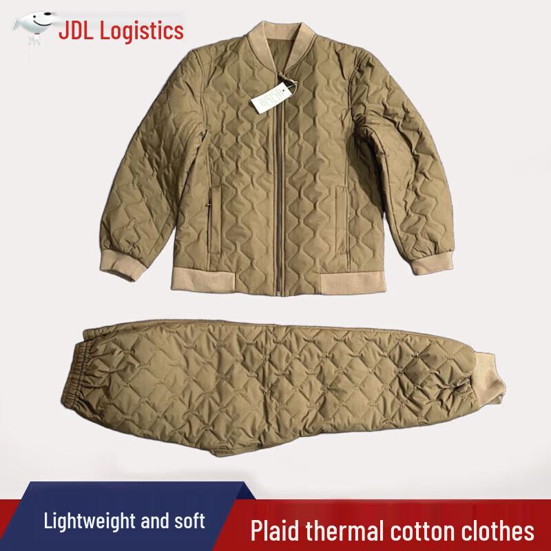 Ludun Border Patrol Winter Plaid Cotton Set 190 (112)