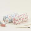 1pc Large Travel Multicolored Plaid Makeup Storage Bag Girls Brush Cosmetic Pouch Bag School Supplies Checkered Pencil Bag