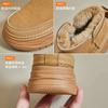 Fleece High-top Snow Boots for Women's Winter New Student Ins Korean Version of Warm Casual Platform Cotton Shoes 9010