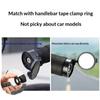 Bike Handlebar End Rear View Mirror HD Anti-Glare 360 Adjustable for Commuter Riders Mountain Road Bikes