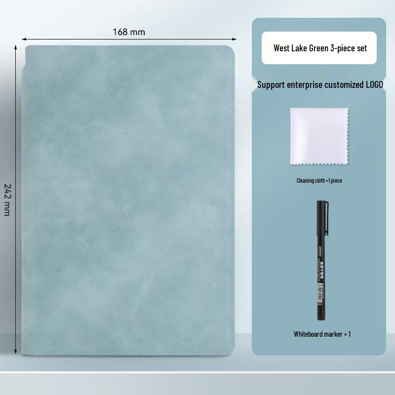 Portable A5 Erasable Whiteboard Notebook - Small Desktop Message & Memo Board