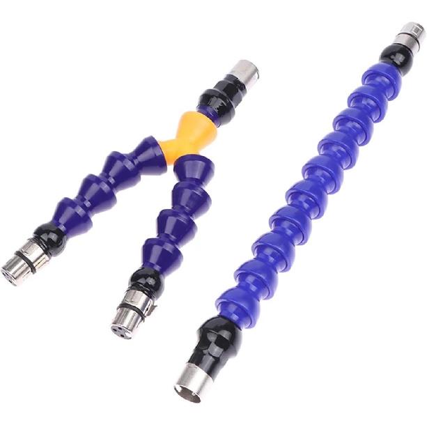 Reciprocating Linear Electronic Starter Parts 3XLR Extension Rod Tube Attachments Telescopic Linear Actuator Accessories Double Flexible Rod