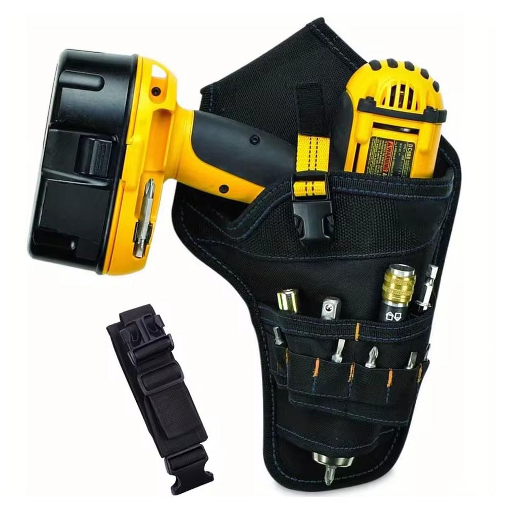 Multi-functional Waterproof Drill Holster Waist Tool Bag Electric Waist Belt Tool Pouch Bag for Wrench Hammer Holster Waist Bag