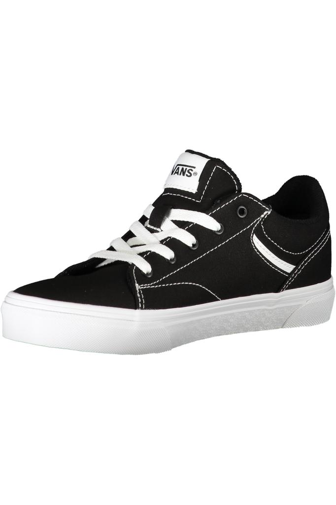 Vans Seldan Canvas sneakers breathable rubber outsole Black/White