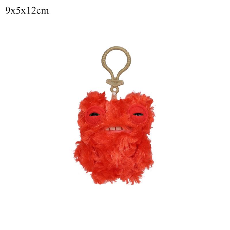 Originele Fuggler Pluche Sleutelhanger Lelijk Monster Screech Munch Rabide Konijn Grote Ogen Vreemdeling Geïrriteerde Buitenaardse Knuffel Peluche Speelgoed