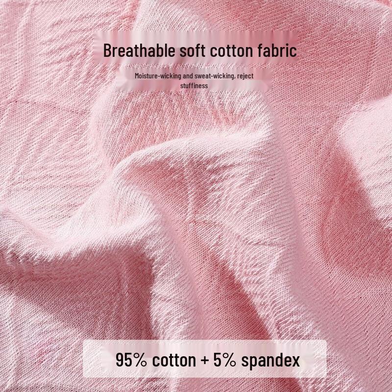 GUJIN Women's Mid-Waist Pure Cotton Briefs