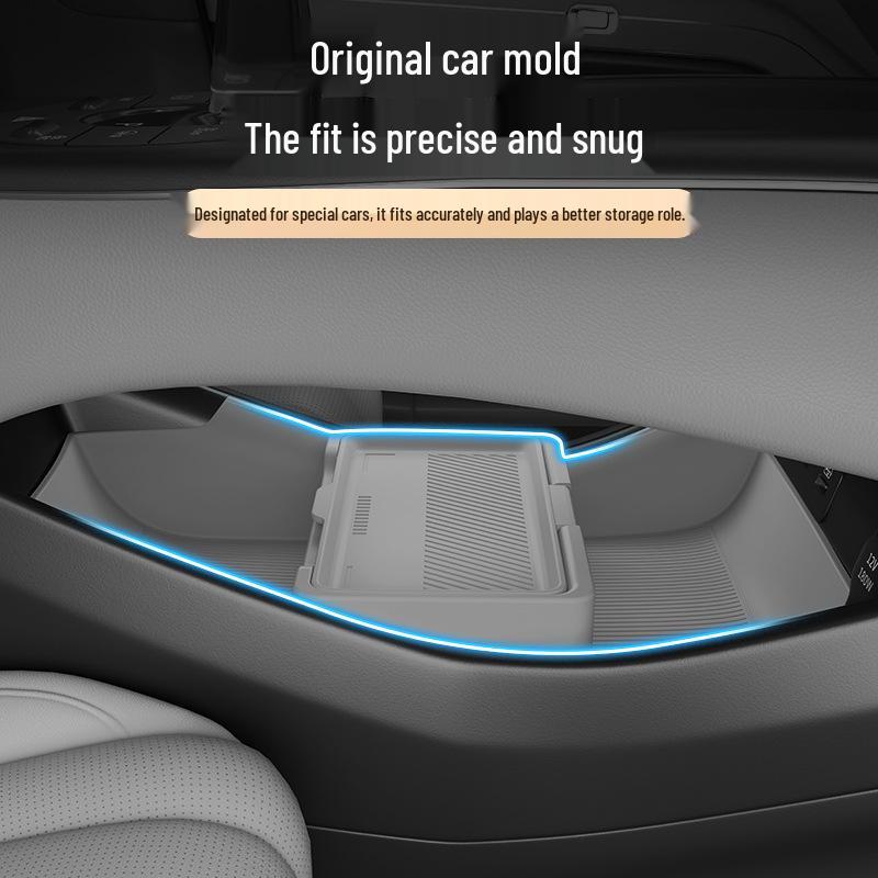 Compatible with Geely 25 Model Sea Lion 07 DMI: Lower Storage & Glasses Box for Center Console.