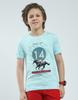 Boys Printed Round Neck T-Shirt