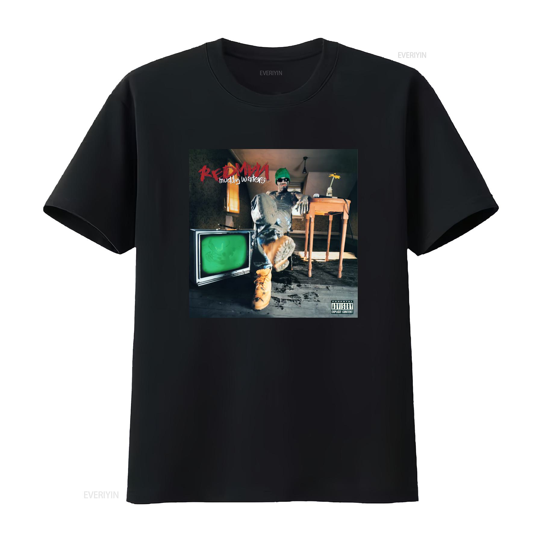 

Redman Muddy Waters T Shirt for Music Concert Fans Available in Sizes S to 4XL vintage Washed Versatile designer clothes 4XL