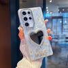 Suitable for Samsung S25 Ultra Love Mirror Mobile Case S24 Plus Fresh and Fashion S23 Ultra New Model