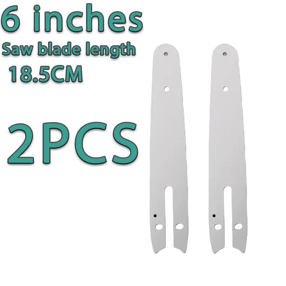 Electric ChainSaws Chains Guide Plate Mini Steel Chainsaw Chain Garden Tools Accessory Blade Replacement Set 4 Inch 6 Inch