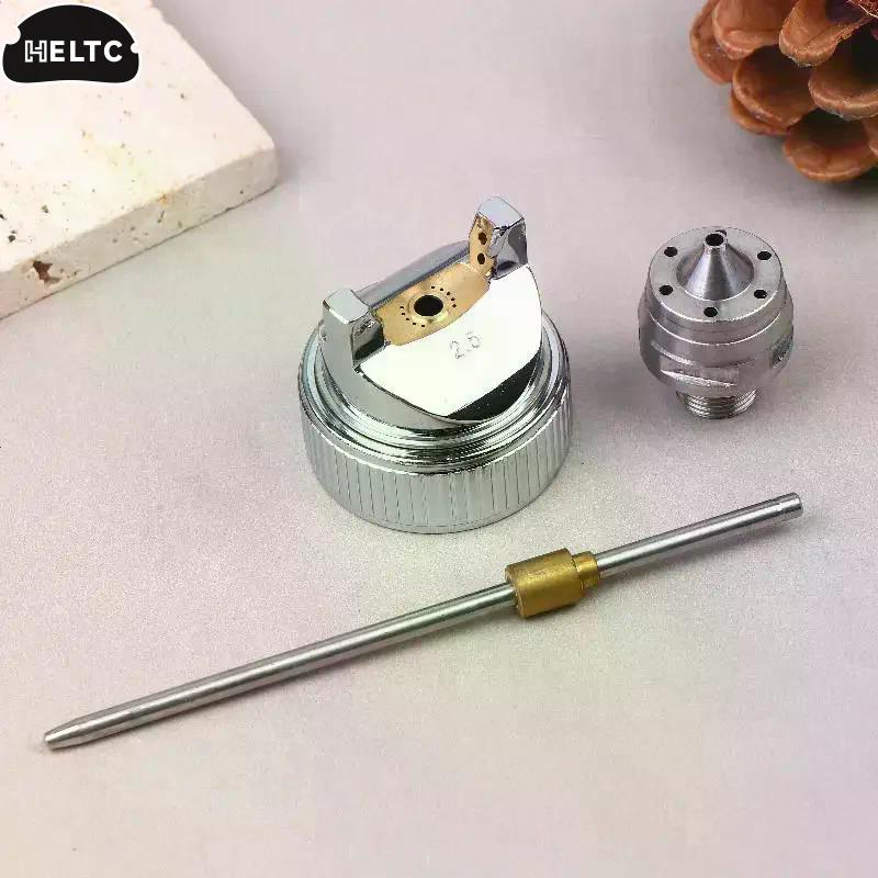 1 X 3pcs/set Nozzle Kit 1.4/1.7/2.0mm Stainless Steel Pneumatic Tool Accessories Nozzle Kit For HVLP Spray Gun H-827 Spray Gun