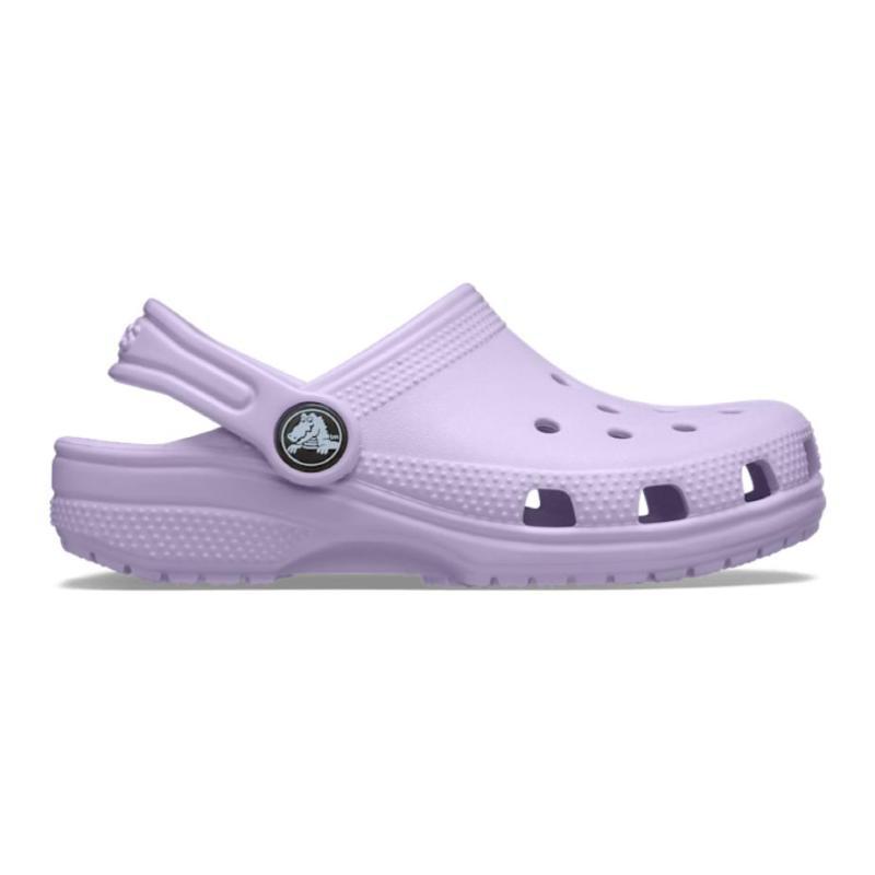Crocs Classic Clog Anti-slip and Wear-resistant Lightweight Children's Sandals Lilac Children's Model