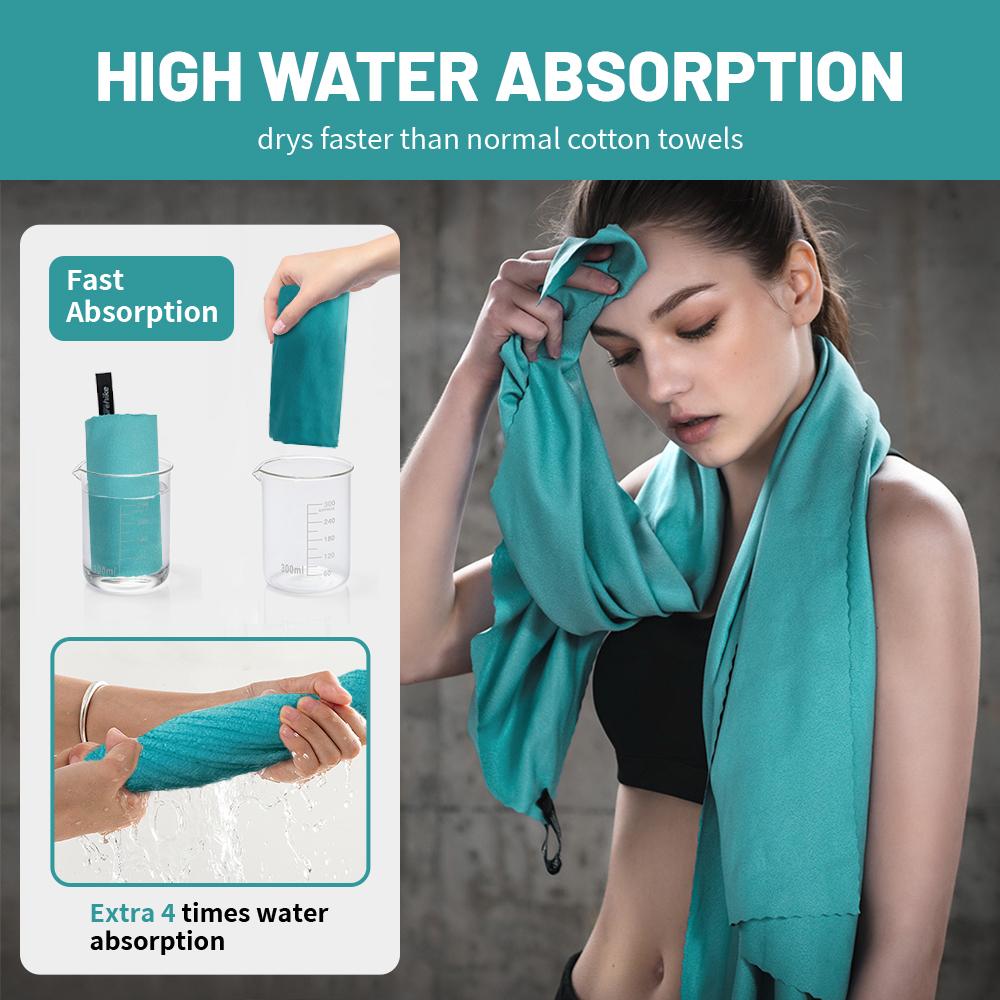 Naturehike 2026 New 10-Color Quick Dry Towel Outdoor Moisture Breathable Bath Towel Portable Sports Gym Towel Travel Beach Towel