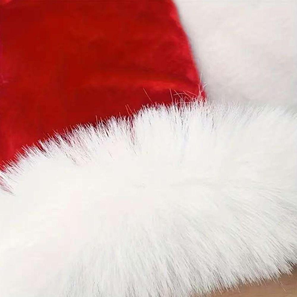 Mit Kunstfellbesatz Feiertags-Fäustlinge Kurze Samthandschuhe Mode Weihnachten Rote Handschuhe Herren Damen
