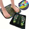 Traditional Chinese Medicine Acupressure Foot Massage Mat - Battery-Free Health And Wellness Accessory
