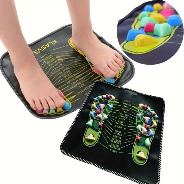 Traditional Chinese Medicine Acupressure Foot Massage Mat - Battery-Free Health And Wellness Accessory