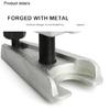 Rustproof Adjustable Ball Joint Puller Separator Metal Puller Remover for Car Steering System Removal Garage Repair Tool