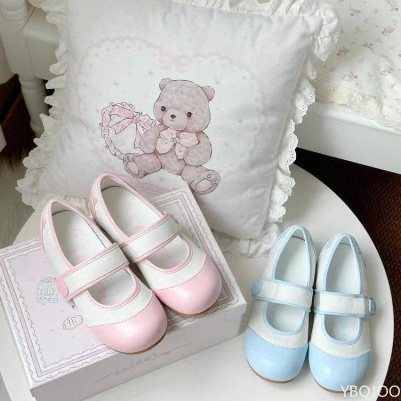Fashion Small cute round toe flat sole shoes for spring and summer versatile color blocked casual simple daily not tiring women's shoes