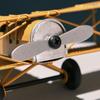 Handicraft Aircraft Ornaments Collection Metal Plane Models Vintage Airplane Model  Photo Props