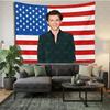 1 Pezzo Tom Holland Bandiera USA Arazzo Stella Celebrità Appeso a Parete Bandiera Americana Stampa Decorazione per Camera da Letto Stanza dei Fan Stampato