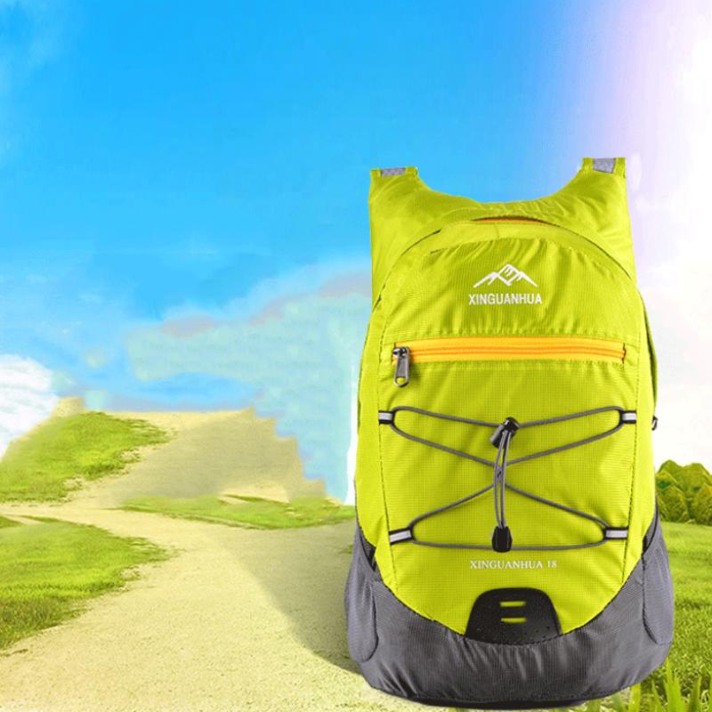 Nowa ultralekka torba składana na zewnątrz, plecak męski i damski wodoodporna torba na skórę, składany plecak do wypoczynku na świeżym powietrzu