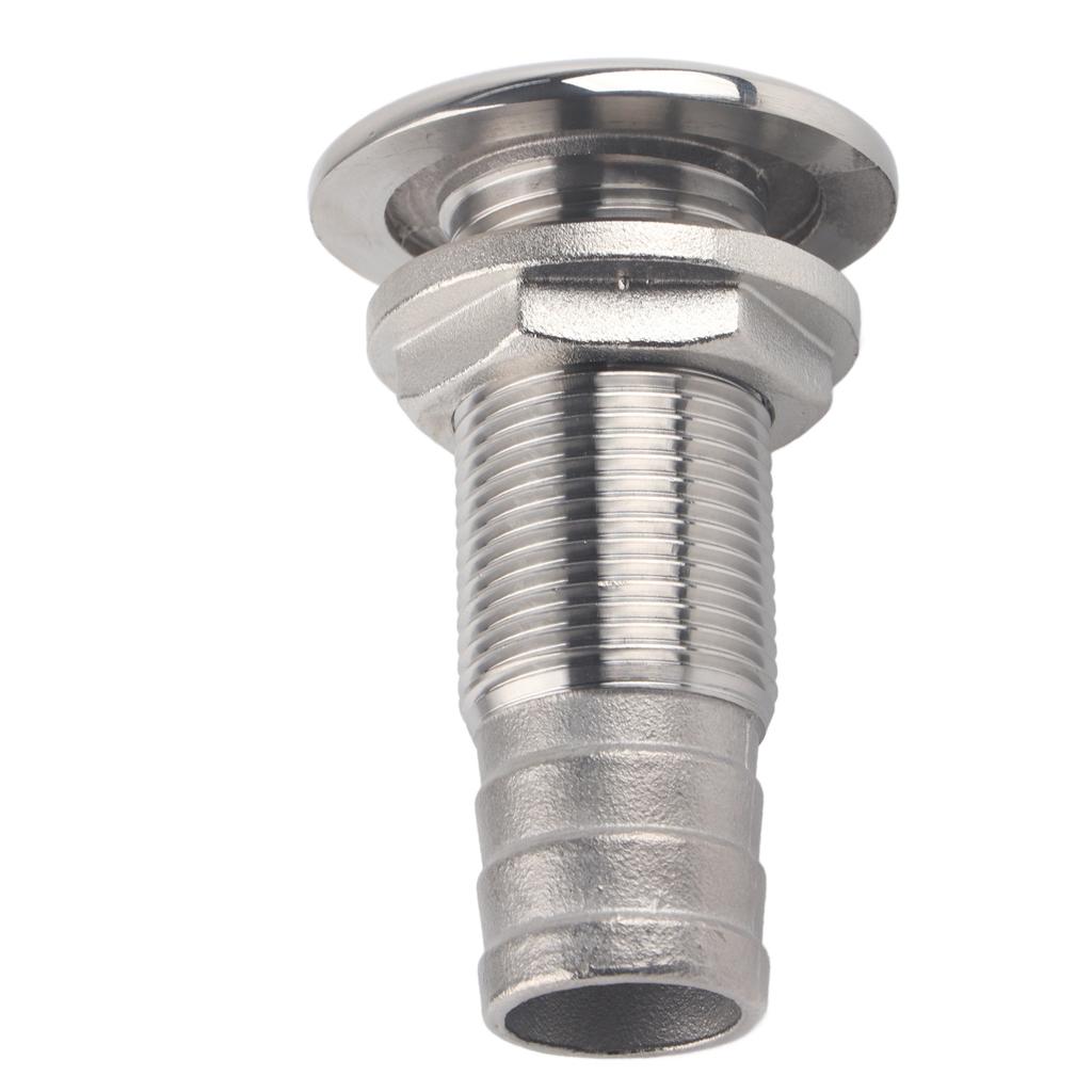 Outdoor Stainless Steel Water Outlet Port Boat Body Bottom Yacht Bilge Drain Vent