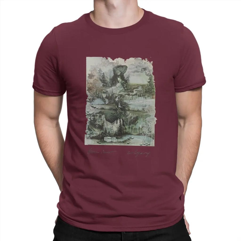 Music T-Shirt Men B-Bon Ivers Humor Cotton Tee Shirt Crew Neck Short Sleeve T Shirts Gift Idea Clothes
