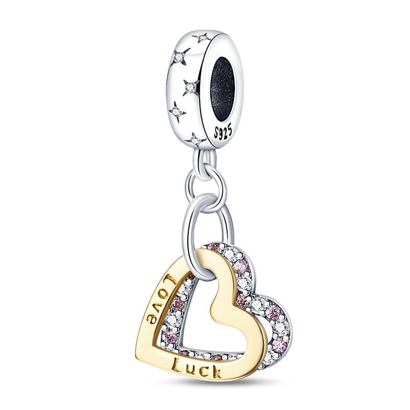 Original Charms Neuer Anhänger Perle Passt Armband Armreif Halskette Für Charms Kupfer Frau Luxus DIY Schmuckherstellung