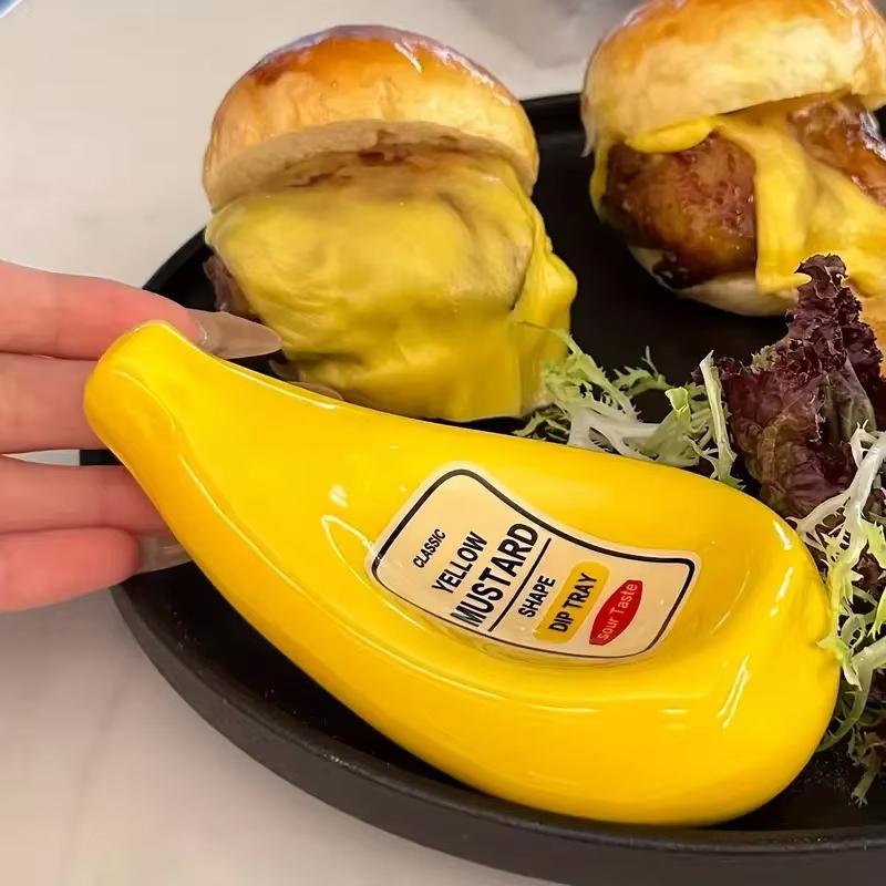 4.4 Inches Ketchup Dish Mustard Dish Salad Dressing Dish Mayonnaise Dish for Kitchen Home 4 Colors Ceramic Dipping Dish
