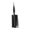 Double Sided Hair Brush Comb Rat Tail Fine Tooth Styling Comb for Sectioning Parting Black