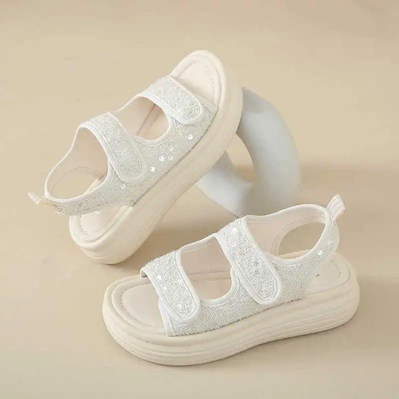 Fashion Light Weight Lightweight Slippers For Summer Women's Sneakers Sale Shoes Low Luxury Sandals Sports Second Hand
