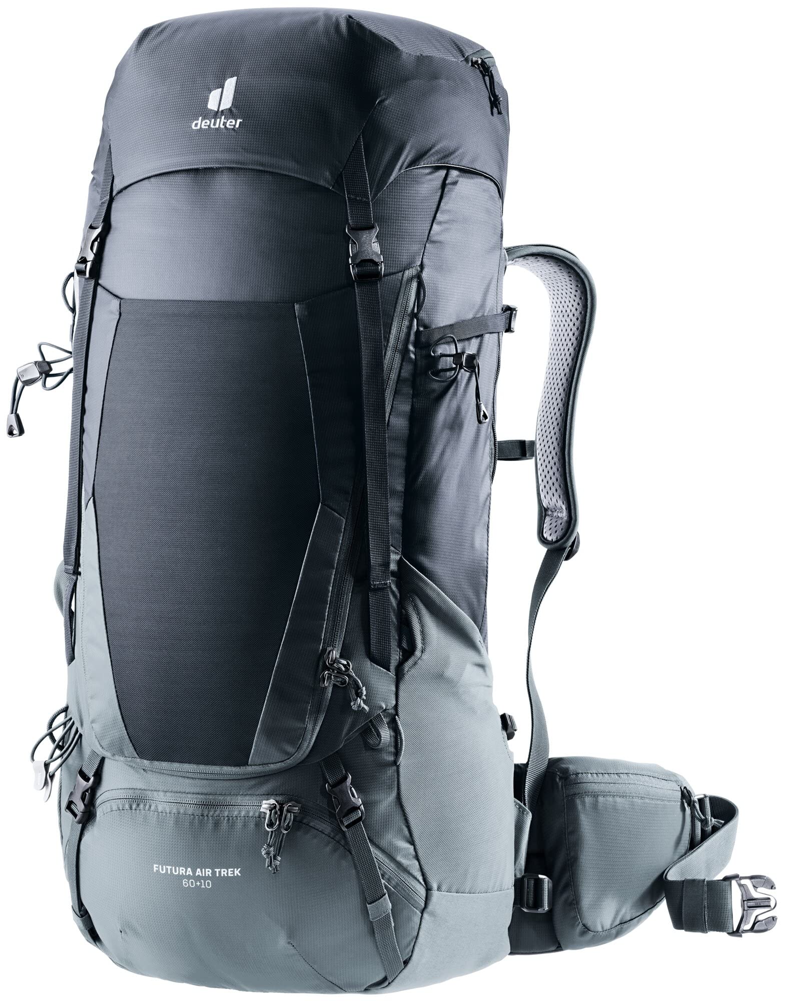 

[Deuter] Рюкзак для альпинизма Futura Airtrek 60+10, Черный x Графитовый, D3402321-7403, Модель 2021 года, Мужской