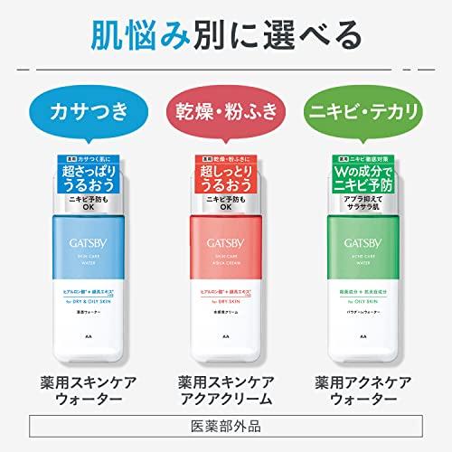 GATSBY Medicinal Skin Care Aqua Cream Mens All-in-One Moisturizing Emulsion