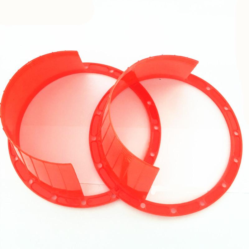 6.5 Inch Waterproof Car Horn Speaker Cover with Wood/Rubber Pad (Pair)
