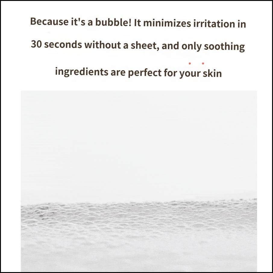 Menokin 30-Second Quick Firming Bubble Mask Clear 95ml