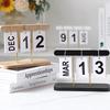 Stylish Flip Desk Calendar Functional Modern Minimalist Calendar Everyday View Calendar  Home Decor