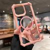 Magsafe Magnetic Clear Case for iPhone 16 15 14 Plus 13 12 11 Pro Max Wireless Charging Shockproof Fall Prevention Back Cover