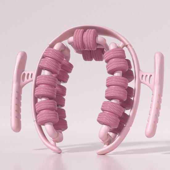 28 Rollers Leg Massage Anti-Cellulite Lymphatic Drainage Deep Tissue Therapy Thighs Arm Back Shoulder Calf Muscle Relaxation Massage Tool