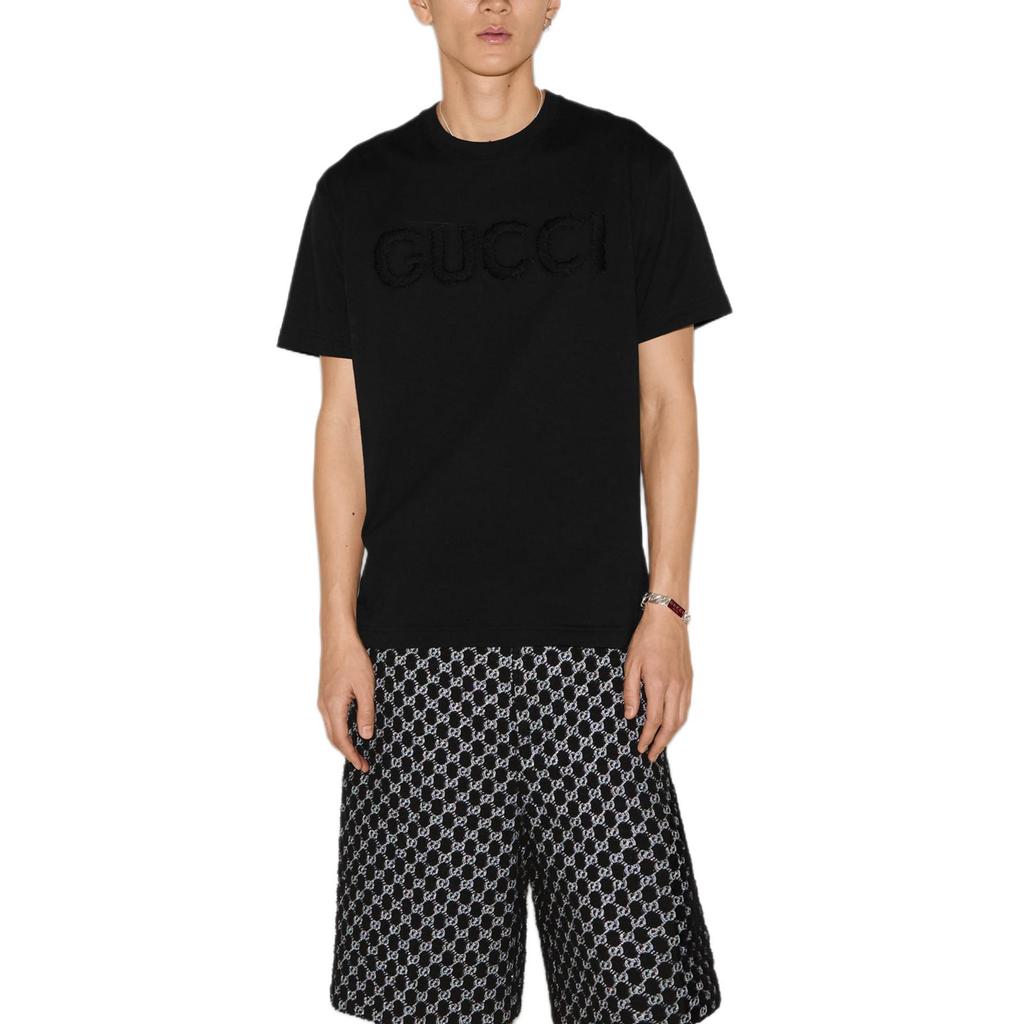 Gucci Cotton Jersey T Shirt With Embroidery 796395-XJG5E-1043