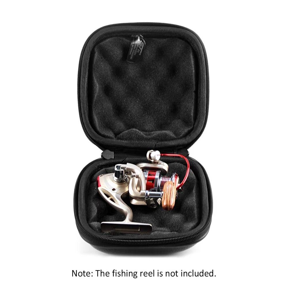 PU Leather Spinning Reel Bag Waterproof Fishing Reel Storage Box  Fishing Supplies