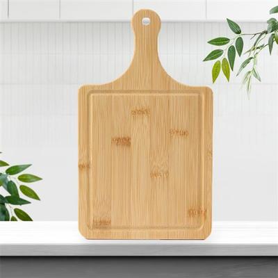 Pizzablech mit Bambusgriff (Quadrat) (27x16cm)