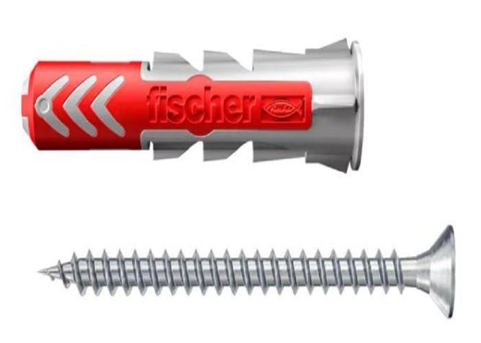 Chevilles bi-matière - FISCHER - DuoPower - 8X40 mm - Boîte de 50 - Performances accrues