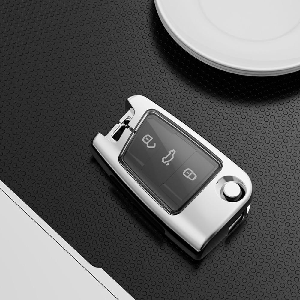 Premium for VW Key Case Full Wrap for Lavida Sagitar Bora Passat Lamando Santana Auto Accessories